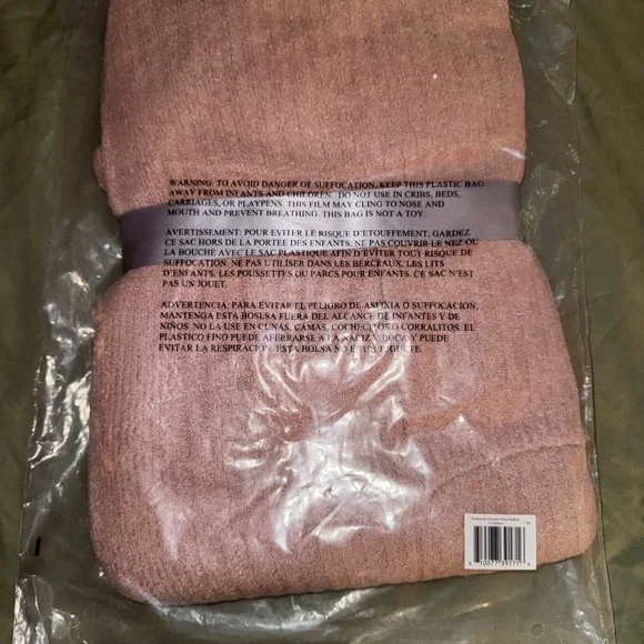 BNIB Saranoni Ribbed Featherlite Robe in Rosewood Size M - Picture 4 of 8